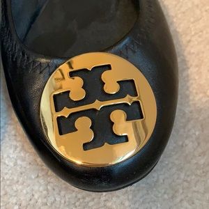 Tory Burch Shoes - Tory Burch size 6 black leather ballet flats Tory Burch Shoes - Tory Burch size 6 black leather ballet flats